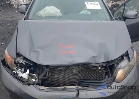 2012 Honda Civic Lx from USA, damaged, VIN 19XFB2F53CE386279